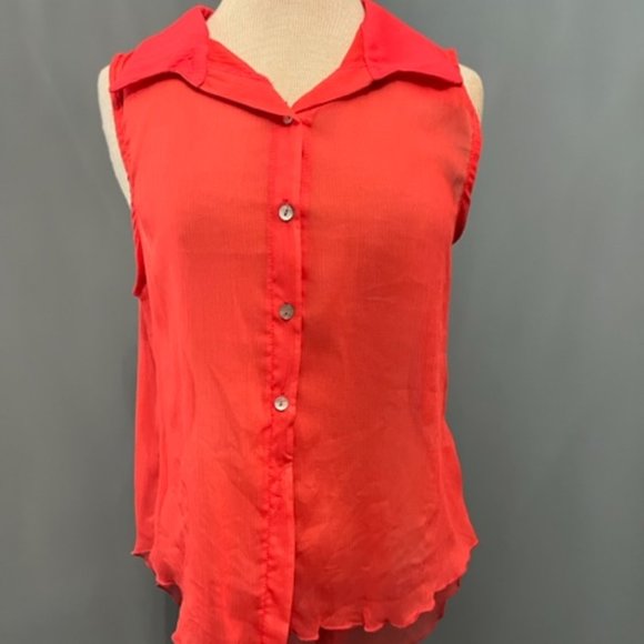 Living Doll Sheer High Low Top NWT - Picture 1 of 7